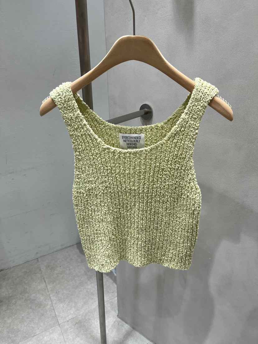 EVERCOMMERCE METICULOUSLY DESIGNED東大門實拍韓國女裝新品推薦吊帶背心棉EVERCOMMERCE METICULOUSLY DESIGNED吊帶/背心