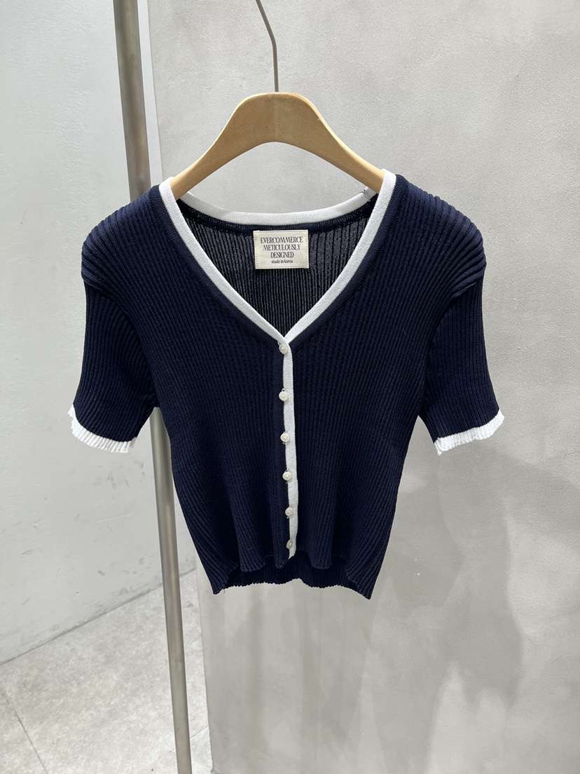 EVERCOMMERCE METICULOUSLY DESIGNED韓國直郵實拍女裝新品26春夏針織衫EVERCOMMERCE METICULOUSLY DESIGNED針織衫