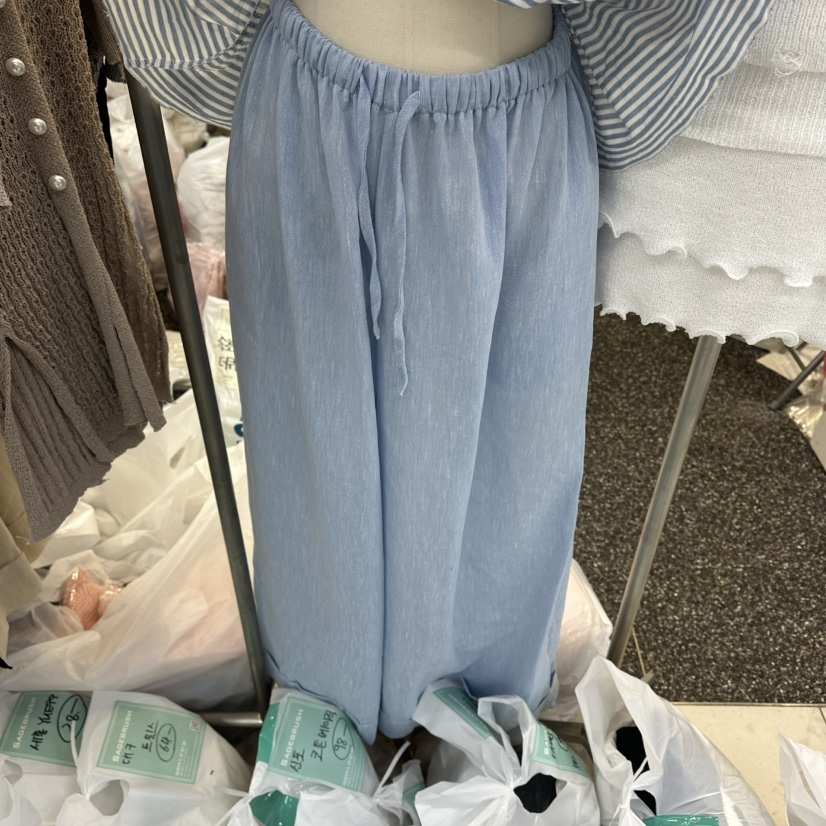 SAGE BRUSH東大門實拍韓國女裝新品26夏季休閑時尚休閑褲SAGE BRUSH休閑褲