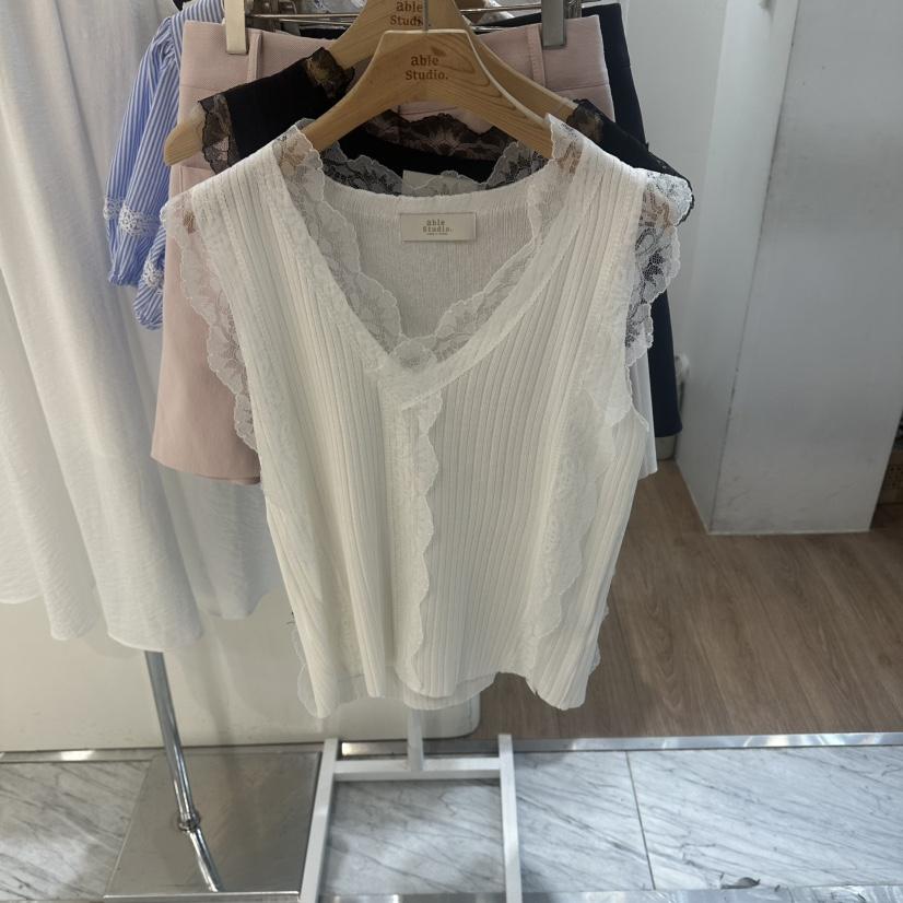ABLESTUDIO韓國代購女士新款26夏季人氣時尚熱賣吊帶背心ABLESTUDIO吊帶/背心