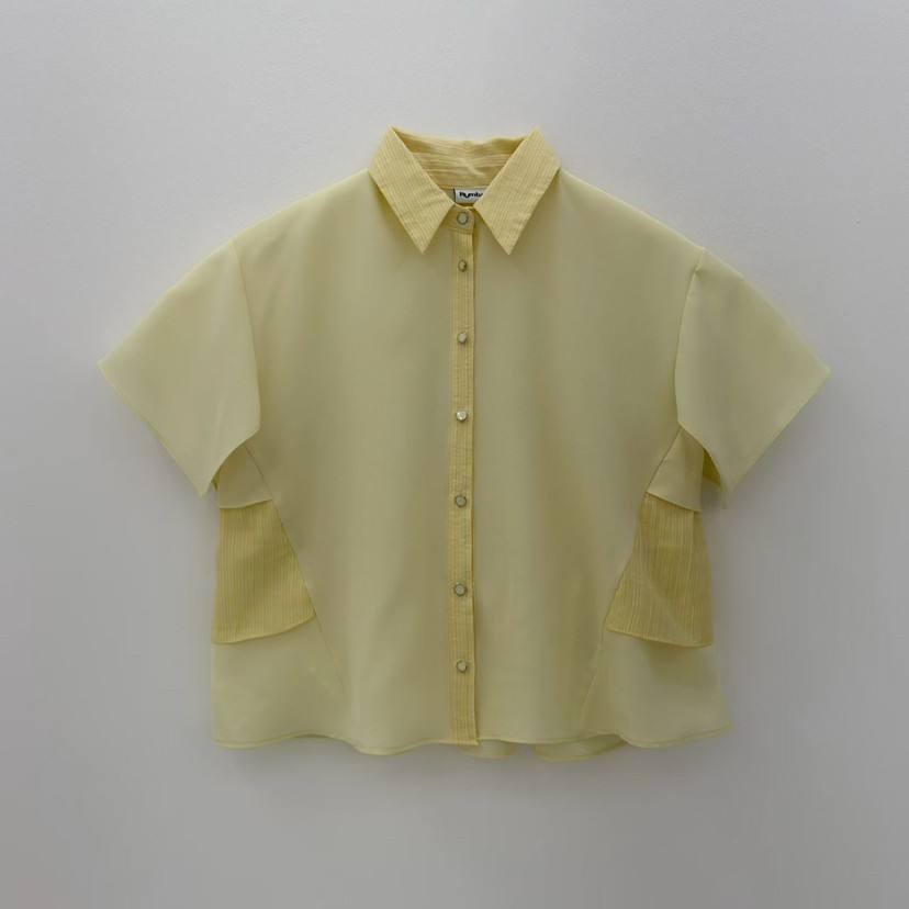 RUMBA韓國東大門代購女裝新品26夏季推薦熱賣26春夏襯衫蕾絲衫RUMBA襯衫/蕾絲衫