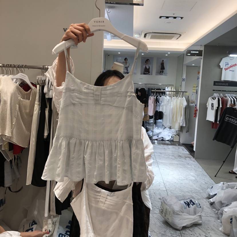 VENIR-a韓國直郵女裝新品人氣職業26春夏26夏季吊帶背心VENIR-a吊帶/背心