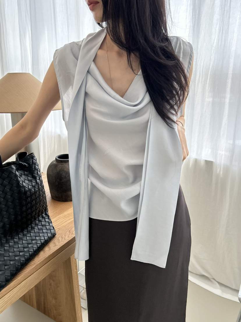 ME MO韓國直郵女裝新款時尚26夏季熱賣職業吊帶背心系帶ME MO吊帶/背心