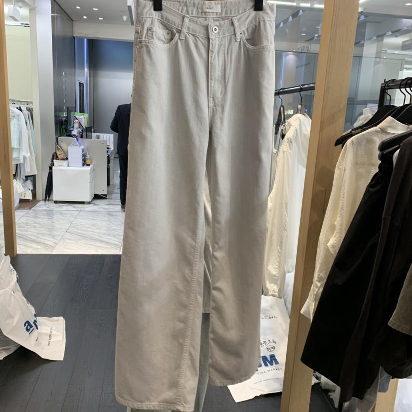 OBJECT韓國直郵實拍女裝新品推薦人氣時尚休閑休閑褲天絲OBJECT休閑褲