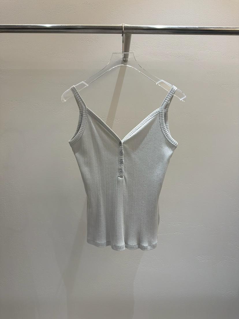 MOST OF ALL U韓國直郵女士新品26夏季吊帶背心無袖紐扣MOST OF ALL U吊帶/背心