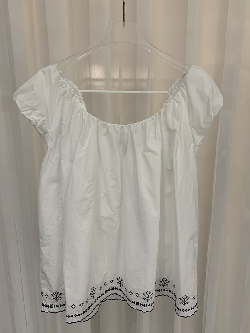 FABRIC韓國直郵女裝新品人氣時尚26春夏熱賣襯衫蕾絲衫刺繡FABRIC襯衫/蕾絲衫