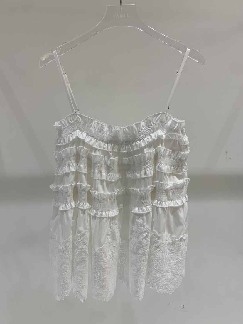FABRIC韓國東大門代購女裝新款26春夏時尚推薦休閑吊帶背心FABRIC吊帶/背心