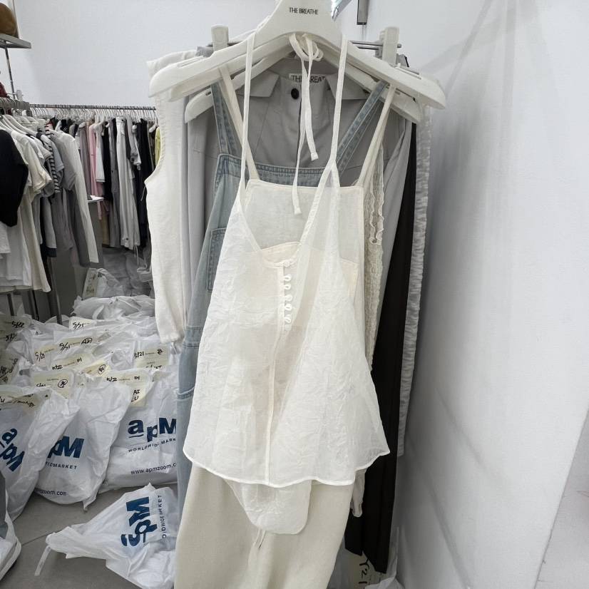 BREATHE韓國代購女裝新品26夏季休閑26春夏職業人氣吊帶背心BREATHE吊帶/背心