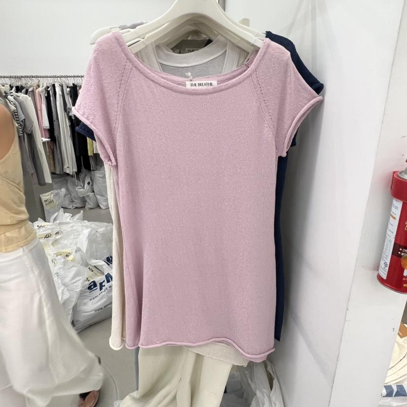BREATHE韓國代購女裝新品26春夏人氣熱賣26夏季時尚針織衫BREATHE針織衫
