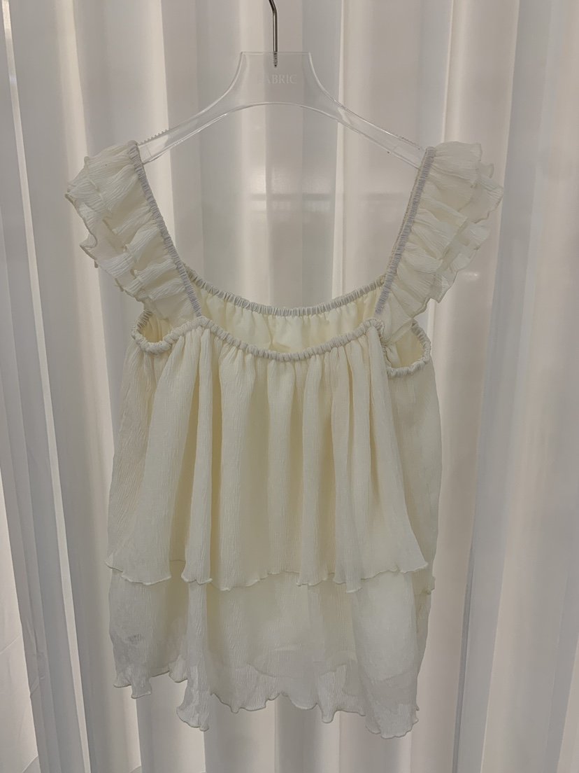 FABRIC韓國直郵女士新品時尚職業推薦26春夏26夏季吊帶背心FABRIC吊帶/背心