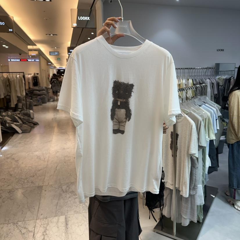 LOOKK/MIMME韓國直郵女裝新品熱賣時尚人氣26春夏職業T恤LOOKK/MIMMET恤