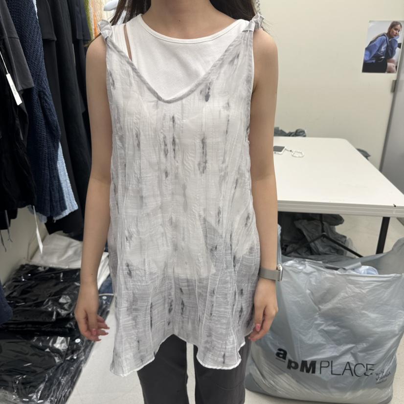 GLITTER韓國直郵女裝新款26夏季推薦吊帶背心不含內搭無袖GLITTER吊帶/背心