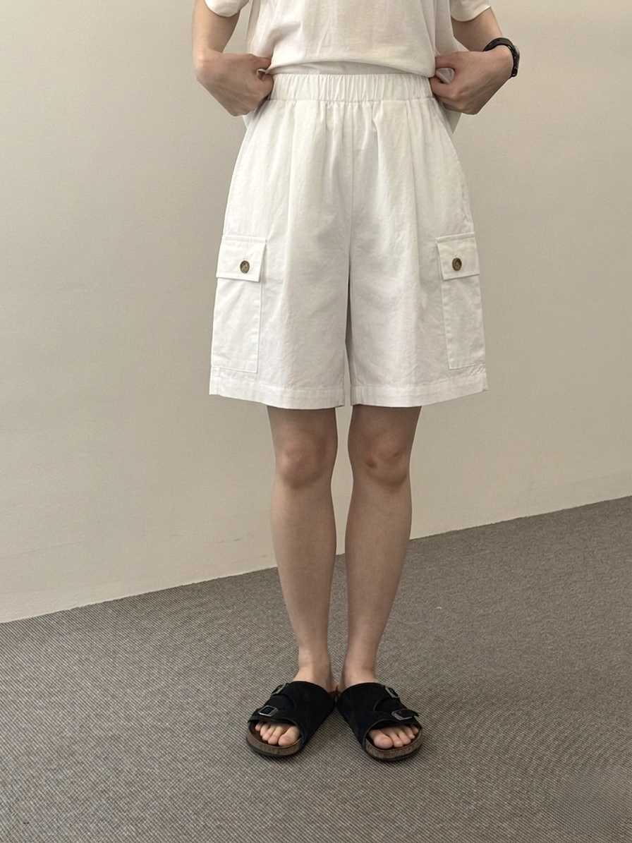 MONE-A韓國直郵女士新款時尚休閑26春夏職業熱賣短褲蘇格蘭MONE-A短褲