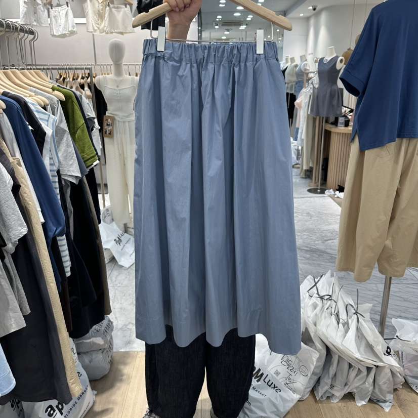 REVE-L韓國直郵女士新品26春夏休閑人氣26夏季職業熱賣長裙REVE-L長裙