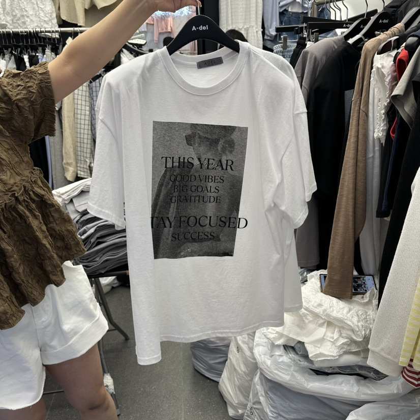 A-DEL韓國代購女士新品26春夏人氣職業休閑時尚熱賣推薦T恤A-DELT恤