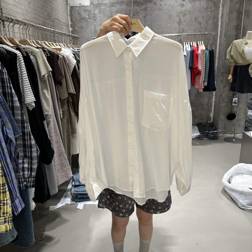 JUNI韓國直郵女裝新款人氣26春夏26夏季襯衫蕾絲衫不含內搭my juni襯衫/蕾絲衫