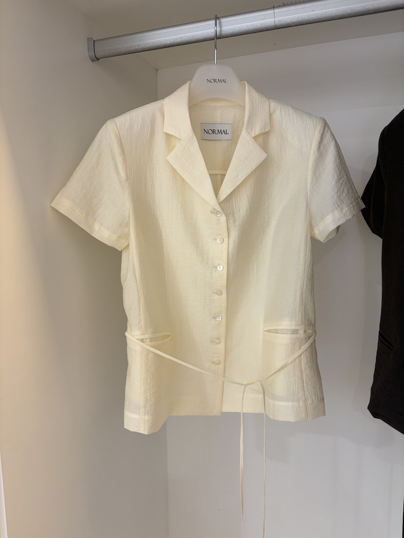 NORMAL韓國東大門代購女裝新品人氣熱賣推薦26春夏夾克含繩NORMAL夾克