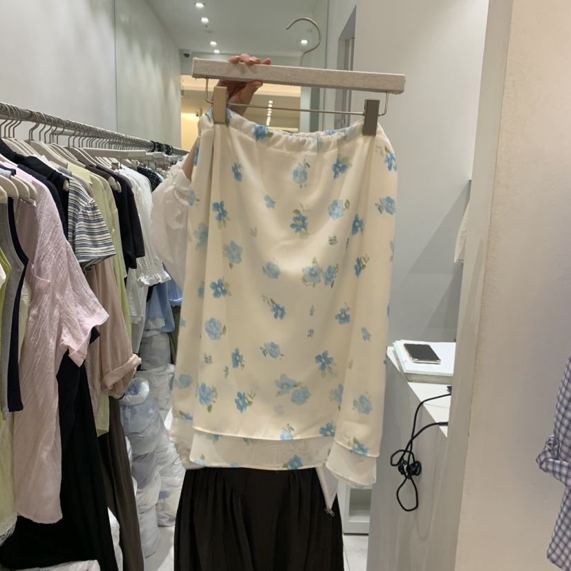 ASOME東大門實拍韓國女士新品時尚26春夏26夏季半身裙中短裙緞A.SOME半身裙/中短裙