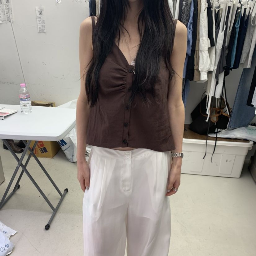 PADO韓國直郵女士新品時尚26春夏人氣26夏季熱賣吊帶背心PADO吊帶/背心