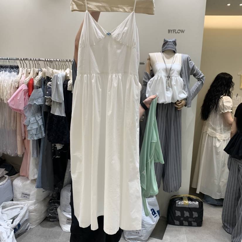 BY FLOW韓國代購女裝新品熱賣休閑人氣26夏季推薦連衣裙BY FLOW連衣裙