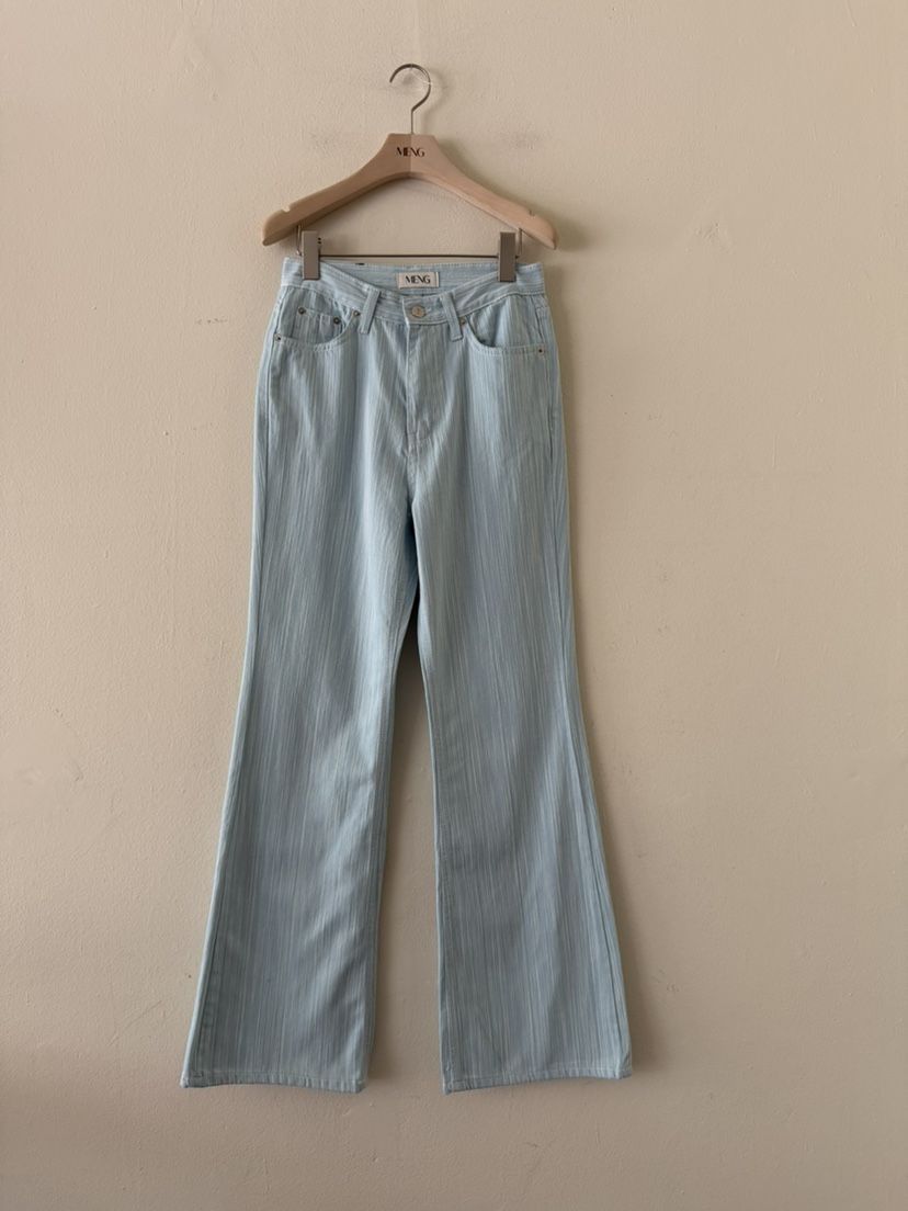 MENG韓國東大門代購女裝新品26春夏人氣熱賣26夏季牛仔褲MENG牛仔褲