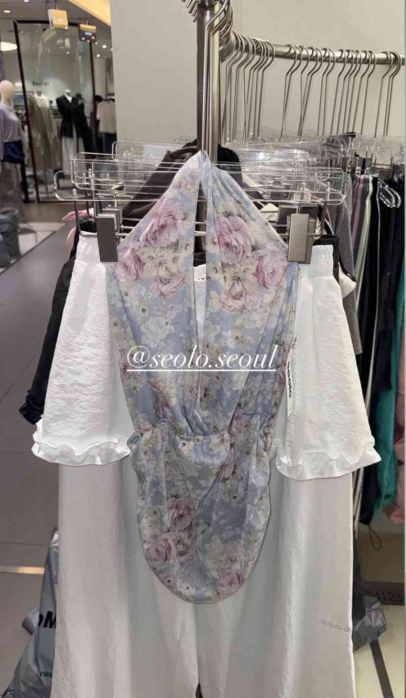 SEOLO韓國直郵女裝新品時尚休閑26春夏推薦職業人氣吊帶背心Seolo seoul吊帶/背心