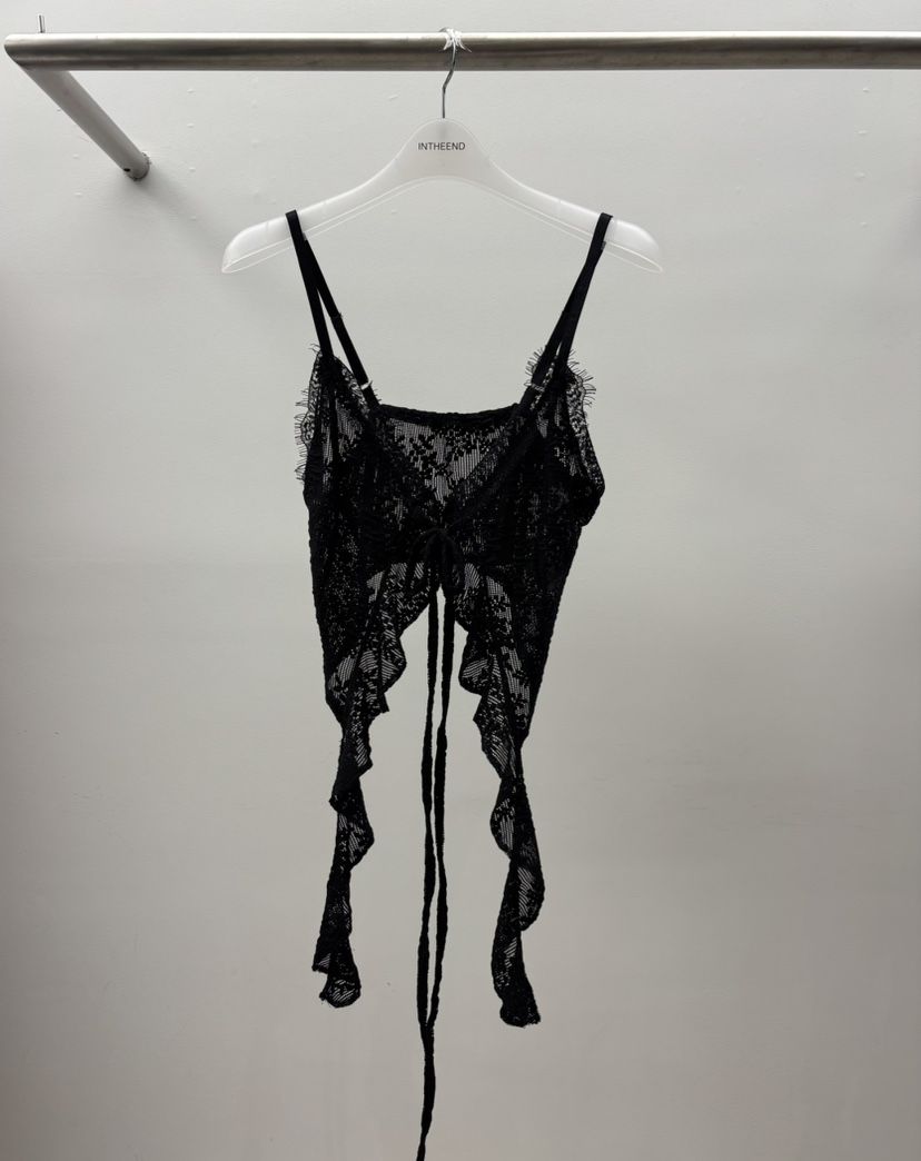 INTHEEND韓國代購女裝新品26夏季熱賣休閑職業吊帶背心蕾絲INTHEEND吊帶/背心