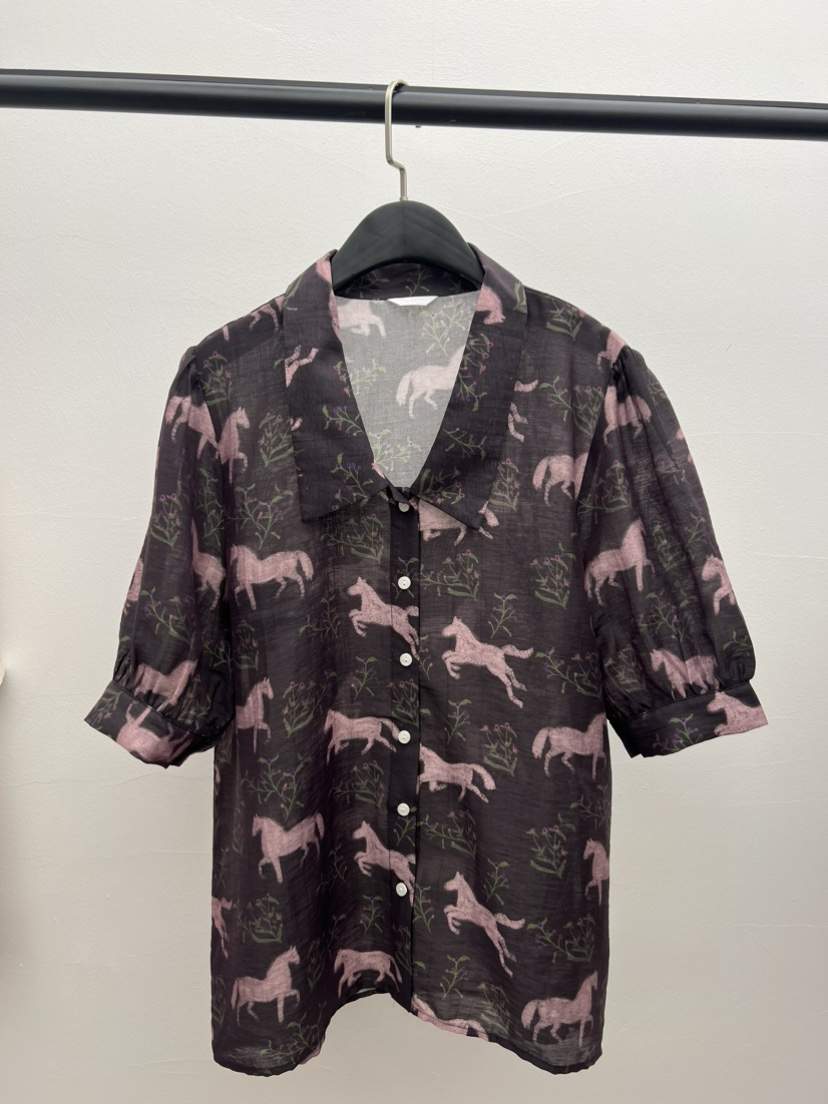 BLACK PIG/BERTO韓國直郵女士新款休閑熱賣26夏季襯衫蕾絲衫BLACK PIG/BERTO襯衫/蕾絲衫