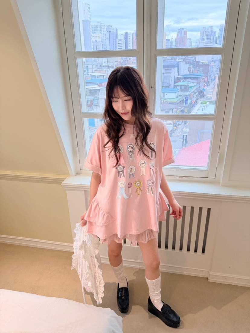 BOUTIQUE-L韓國直郵實拍女士新品26夏季26春夏推薦職業T恤BOUTIQUE-LT恤