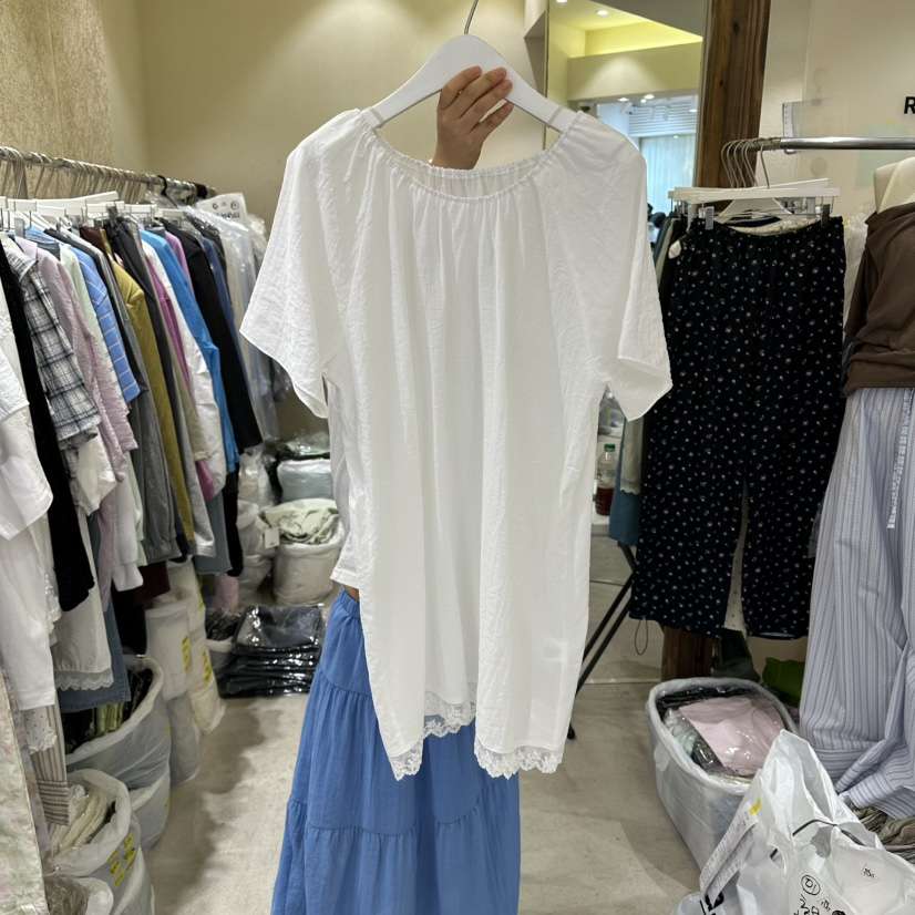 REFLAT韓國直郵實拍女裝新品26春夏人氣時尚26夏季襯衫蕾絲衫REFLAT襯衫/蕾絲衫