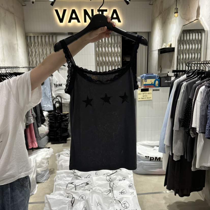 VANTA韓國代購女士新品職業26夏季人氣推薦熱賣時尚吊帶背心VANTA吊帶/背心