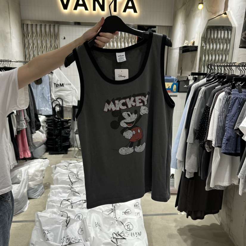VANTA韓國代購女士新品26夏季休閑人氣26春夏吊帶背心復古VANTA吊帶/背心