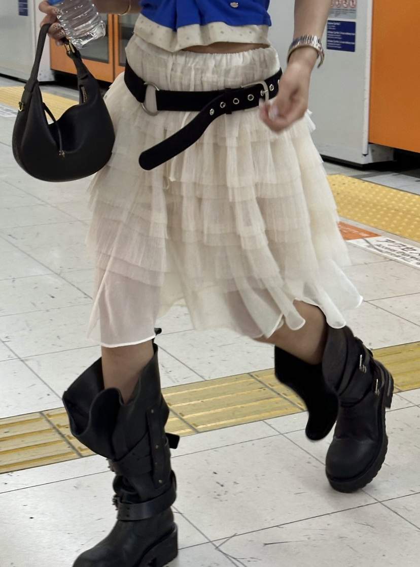 ZEROZERO韓國直郵女士新款推薦時尚半身裙中短裙不含腰帶ZEROZERO半身裙/中短裙