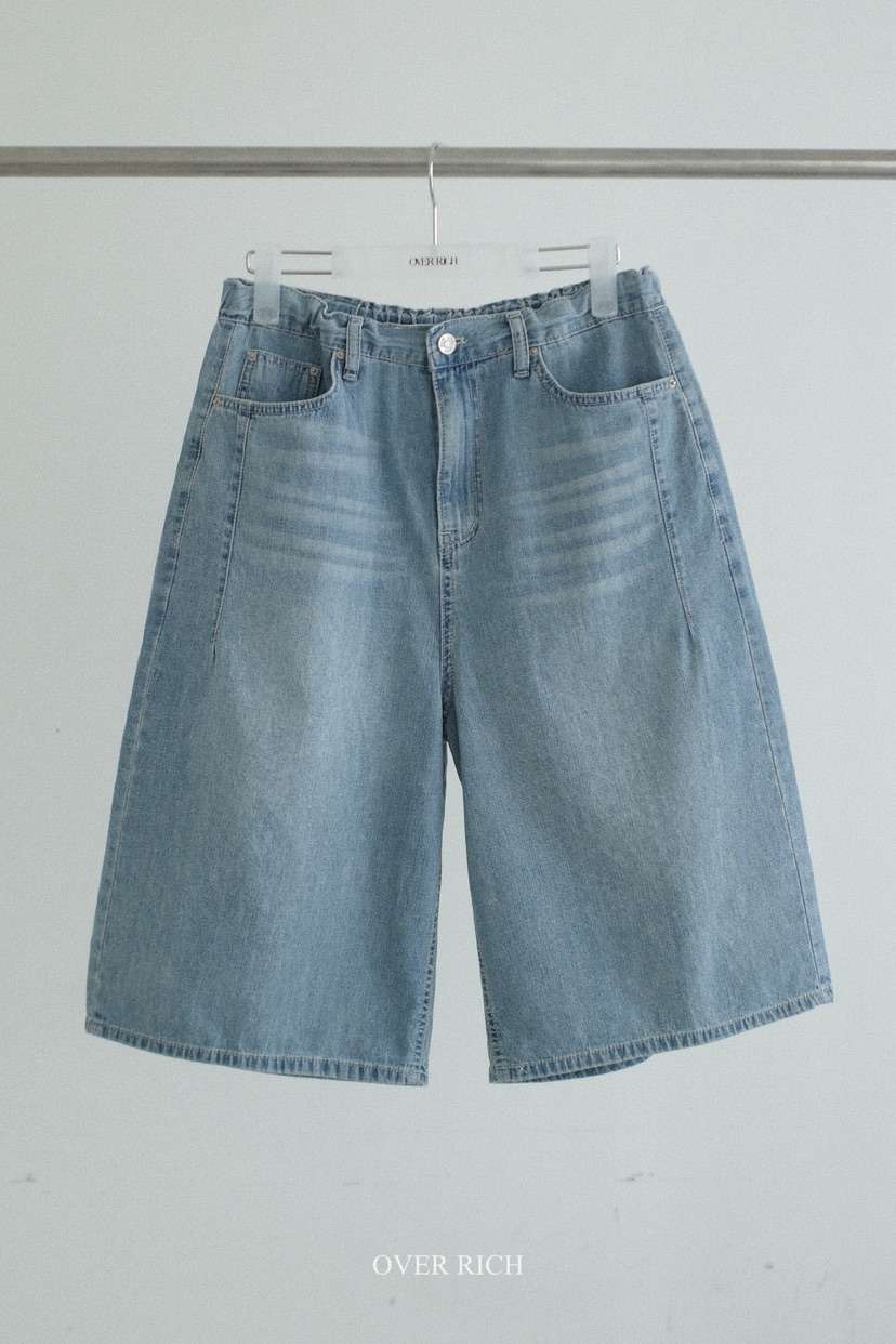 OVER RICH韓國直郵女裝新品26春夏休閑職業推薦26夏季短褲OVER RICH短褲