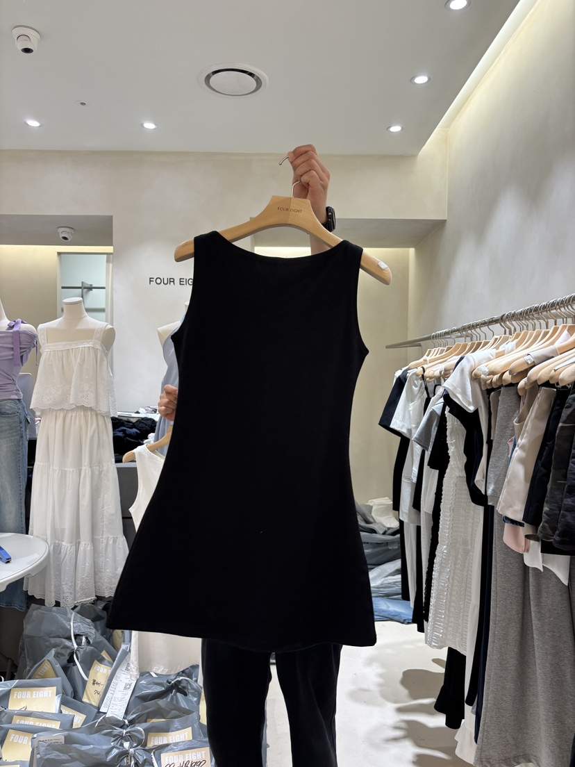 FOUREIGHT韓國東大門直郵女裝新品26夏季休閑26春夏連衣裙FOUR EIGHT連衣裙