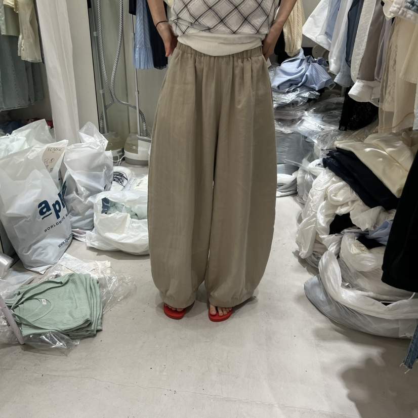 YUNBAL韓國直郵實拍女士新品26夏季人氣26春夏職業休閑褲YUNBAL休閑褲