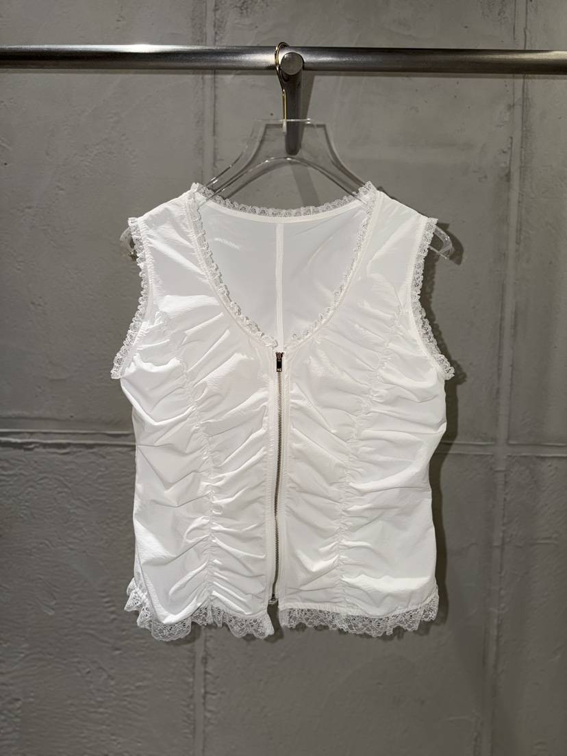 UNICO-p韓國直郵女士新品26夏季熱賣人氣推薦吊帶背心拉鏈UNICO吊帶/背心