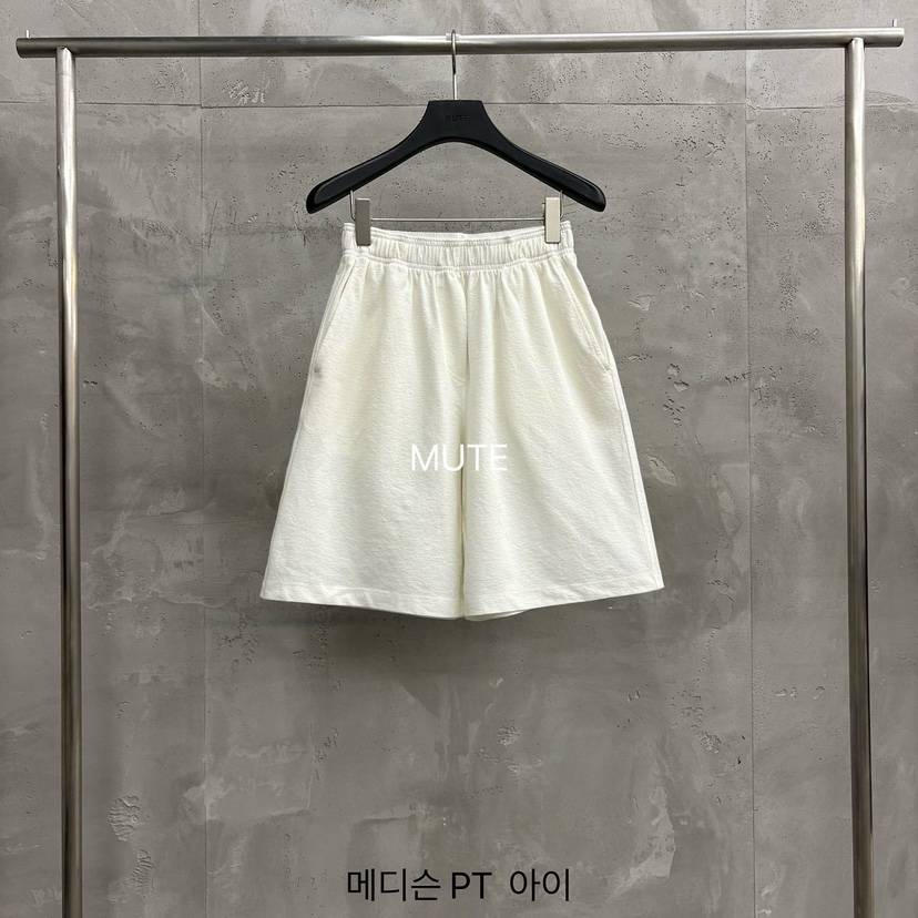 MUTE-P韓國直郵實拍女士新品26春夏熱賣休閑職業時尚短褲MUTE短褲