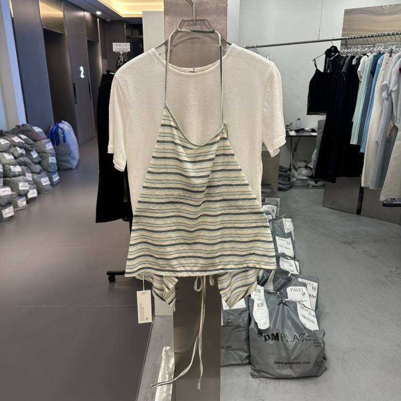 PAVEL韓國直郵女裝新品26春夏推薦時尚熱賣吊帶背心不含內搭PAVEL吊帶/背心