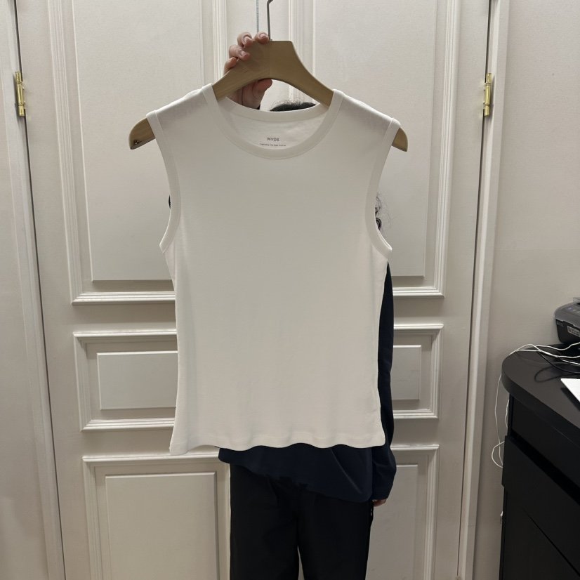 MYOS韓國直郵女裝新品人氣時尚推薦26春夏吊帶背心圓領無袖MYOS吊帶/背心