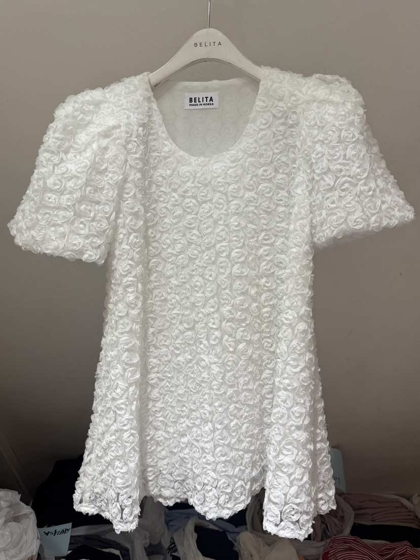 BELITA-L韓國直郵女裝新品時尚26夏季職業人氣襯衫蕾絲衫BELITA-L襯衫/蕾絲衫