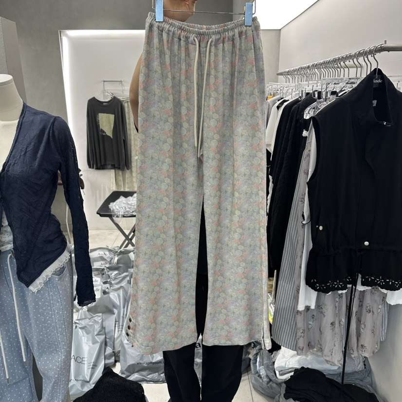 ANDE韓國直郵女士新品人氣休閑職業26春夏熱賣休閑褲喇叭褲Ande休閑褲