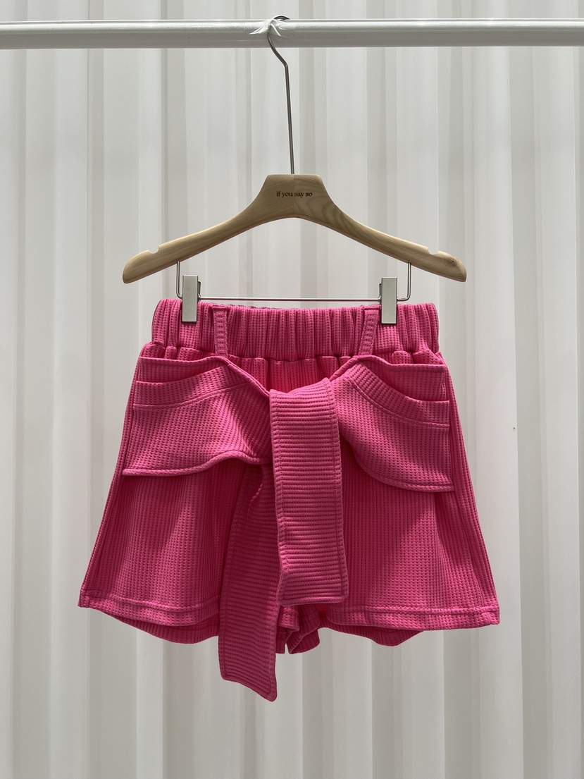 IF YOU SAY SO/PLUM-Q韓國東大門代購女士新品26春夏短褲IF YOU SAY SO/PLUM-Q短褲