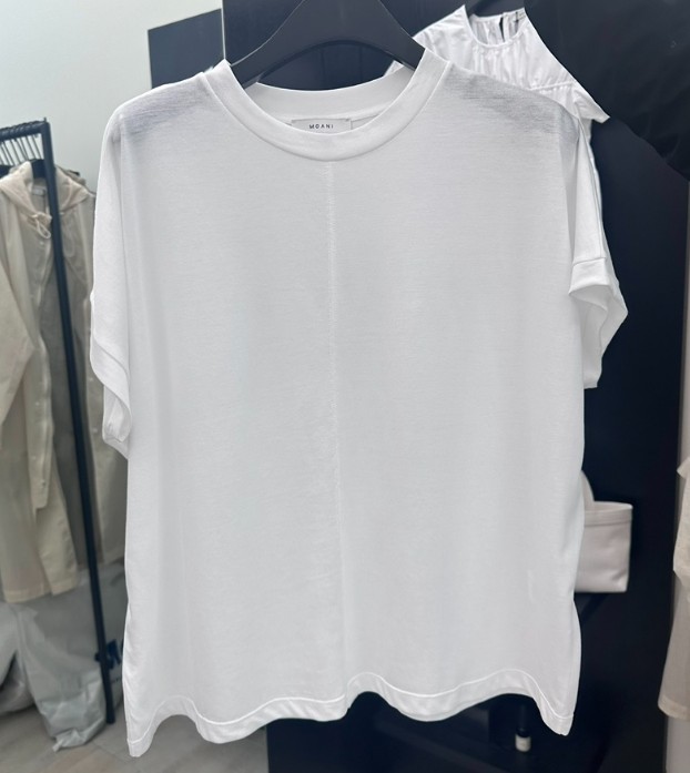 MOANI韓國直郵女士新品26夏季職業熱賣時尚26春夏T恤天絲MOANIT恤