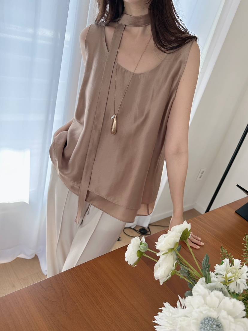 2ND GATE韓國直郵女裝新品26夏季26春夏休閑職業吊帶背心2ND GATE吊帶/背心