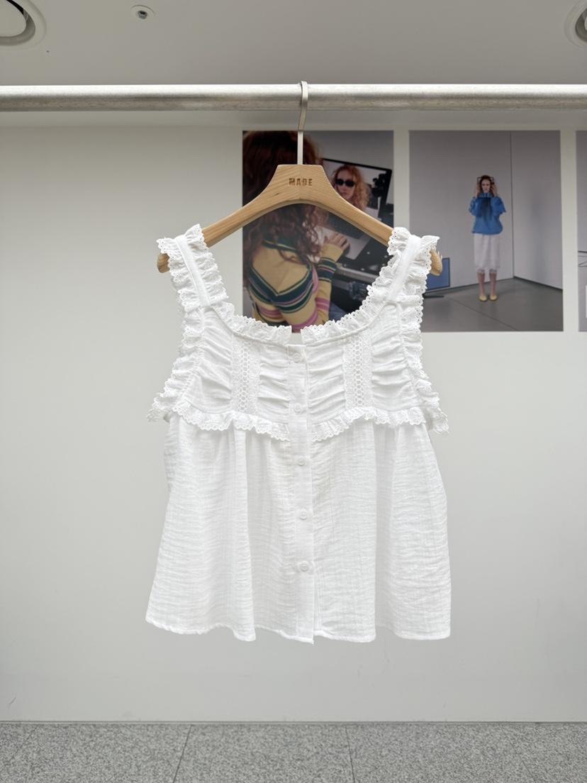 MADE-P韓國直郵女裝新品人氣休閑26春夏職業時尚吊帶背心MADE-P吊帶/背心