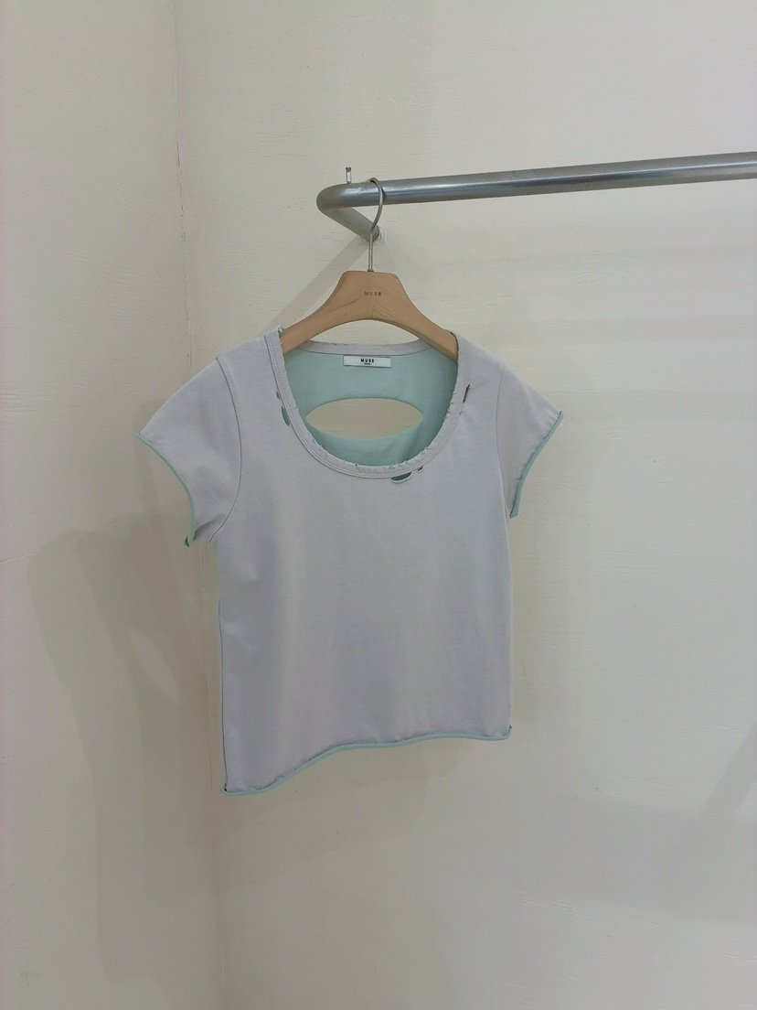 MUSE-P韓國東大門代購女裝新品26春夏26夏季推薦職業T恤MUSE-PT恤