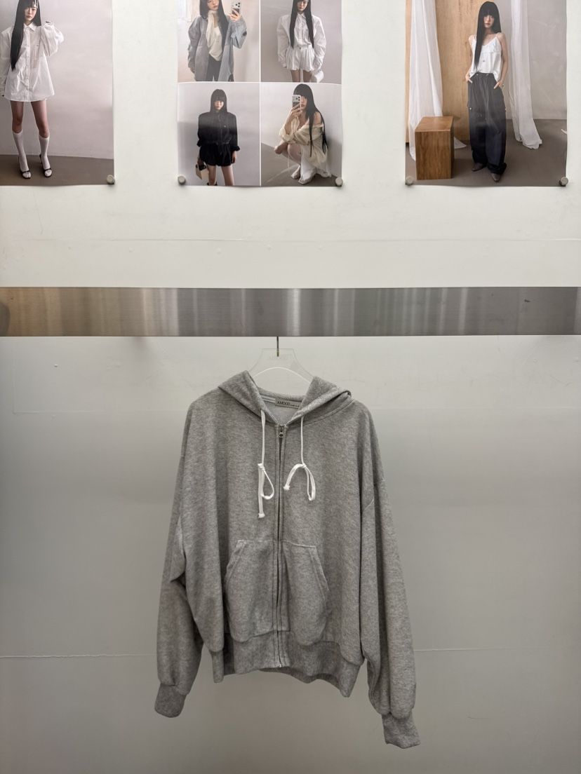 AMOOD韓國直郵實拍女裝新款熱賣推薦26春夏人氣時尚職業衛衣AMOOD衛衣