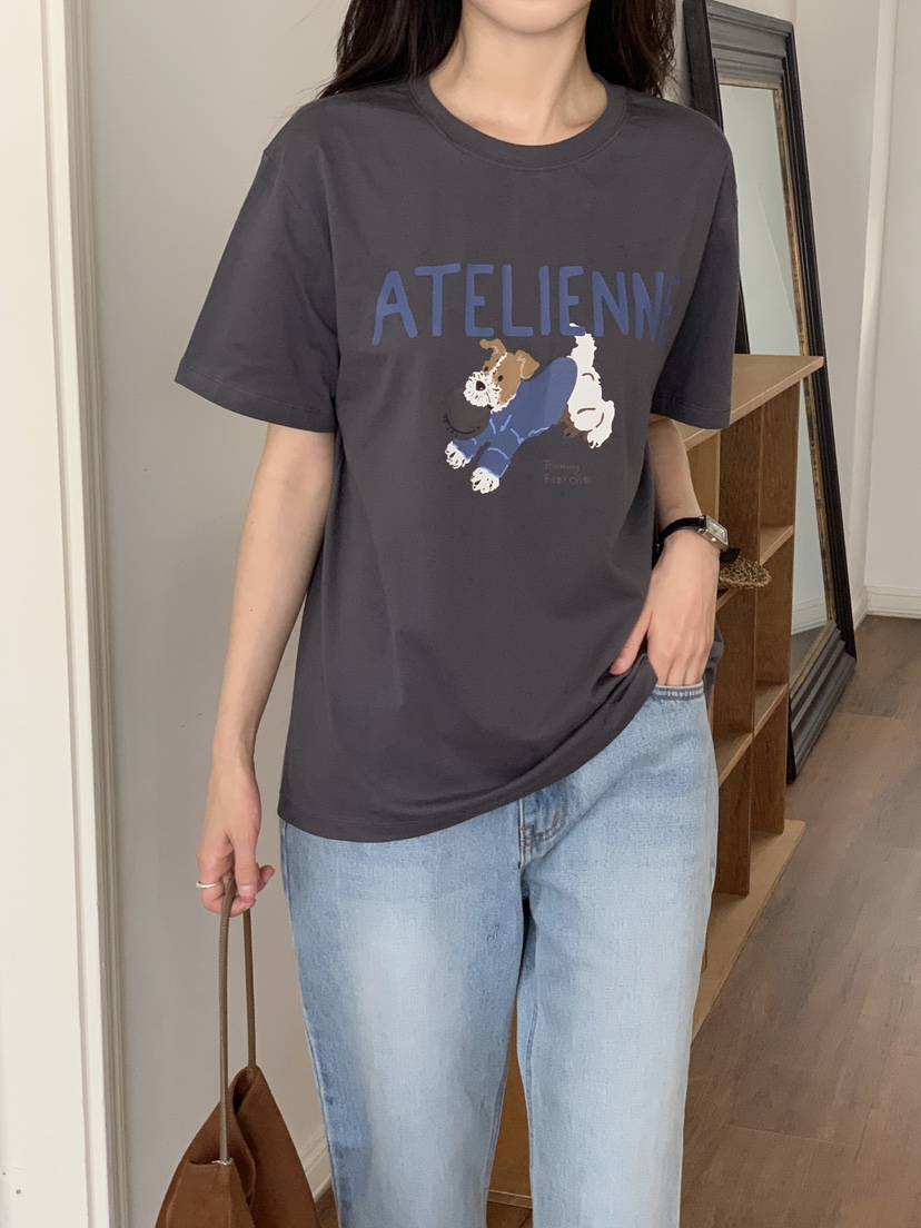 FORMSTUDIO/ATELIENNE韓國東大門直郵女裝新款休閑職業T恤FORMSTUDIO/ATELIENNET恤
