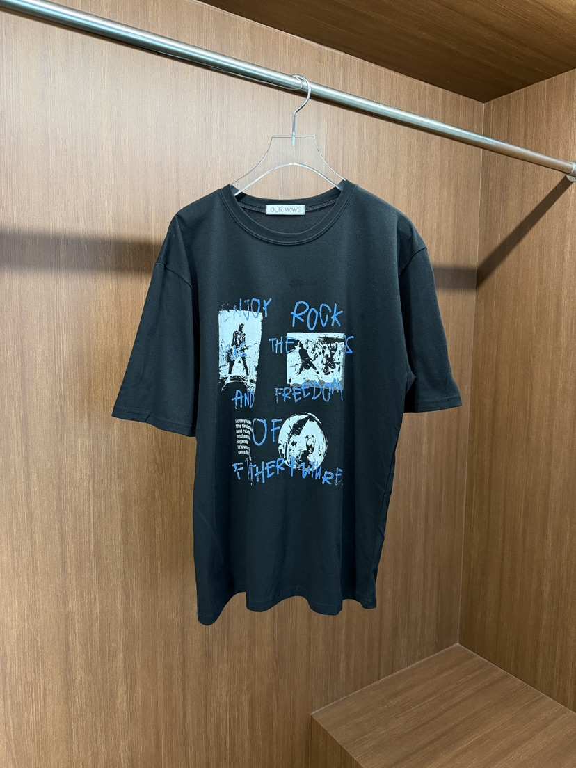 OURWAVE/OUR ROOM韓國代購女士新款休閑時尚26夏季推薦T恤Our Wave/Our RoomT恤